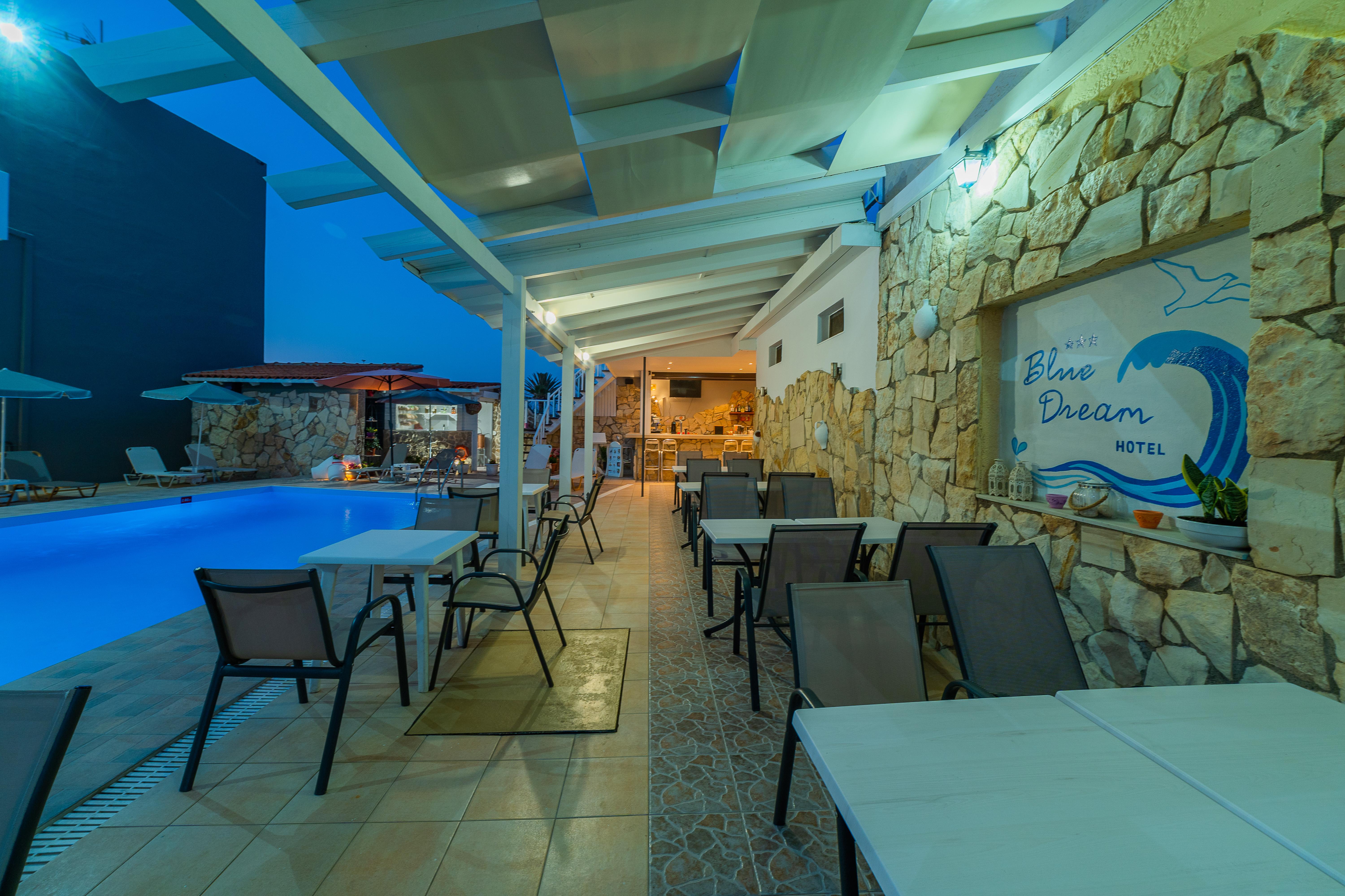 Blue Dream Hotel Sztavroménosz Kültér fotó