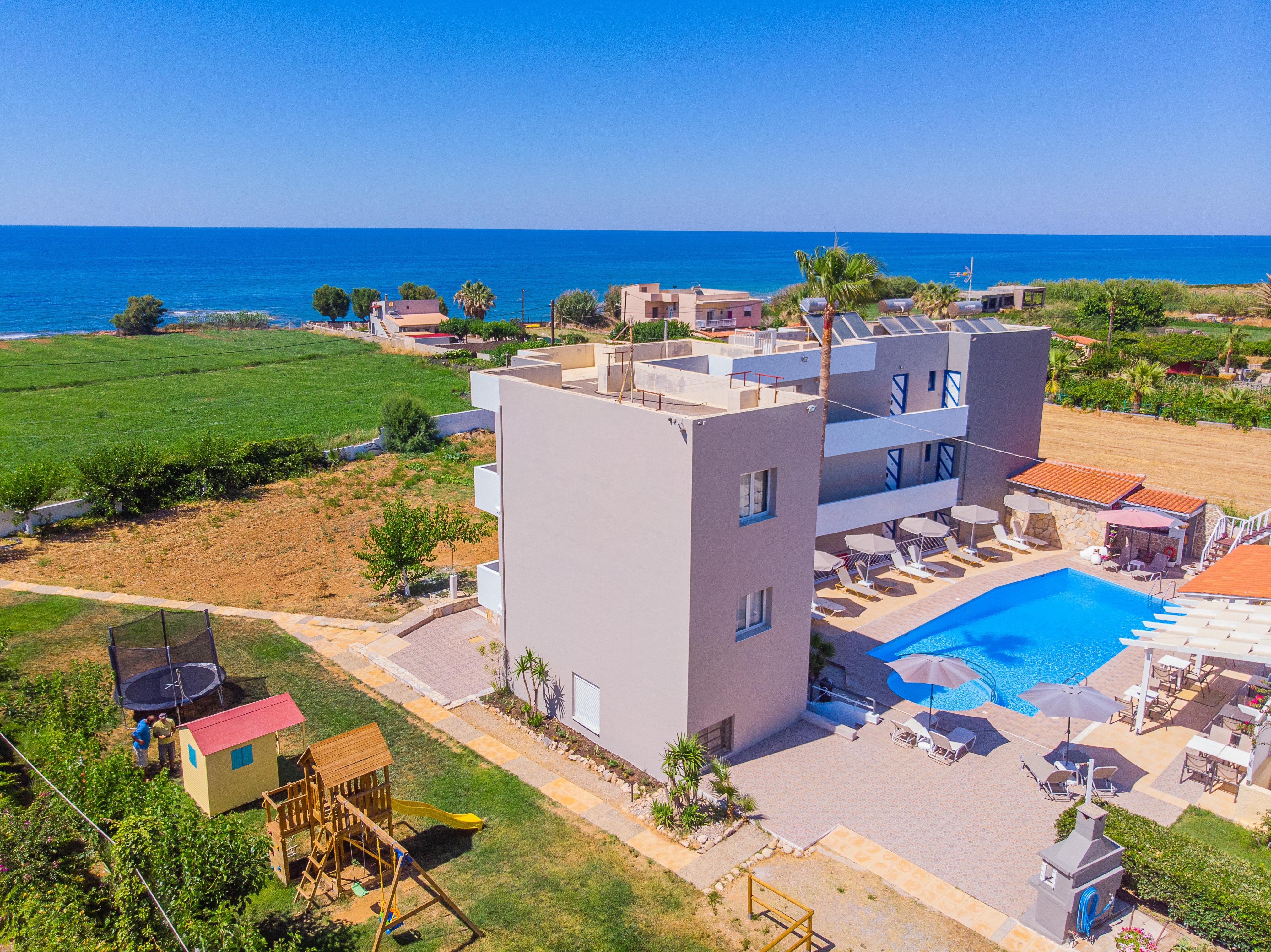 Blue Dream Hotel Sztavroménosz Kültér fotó