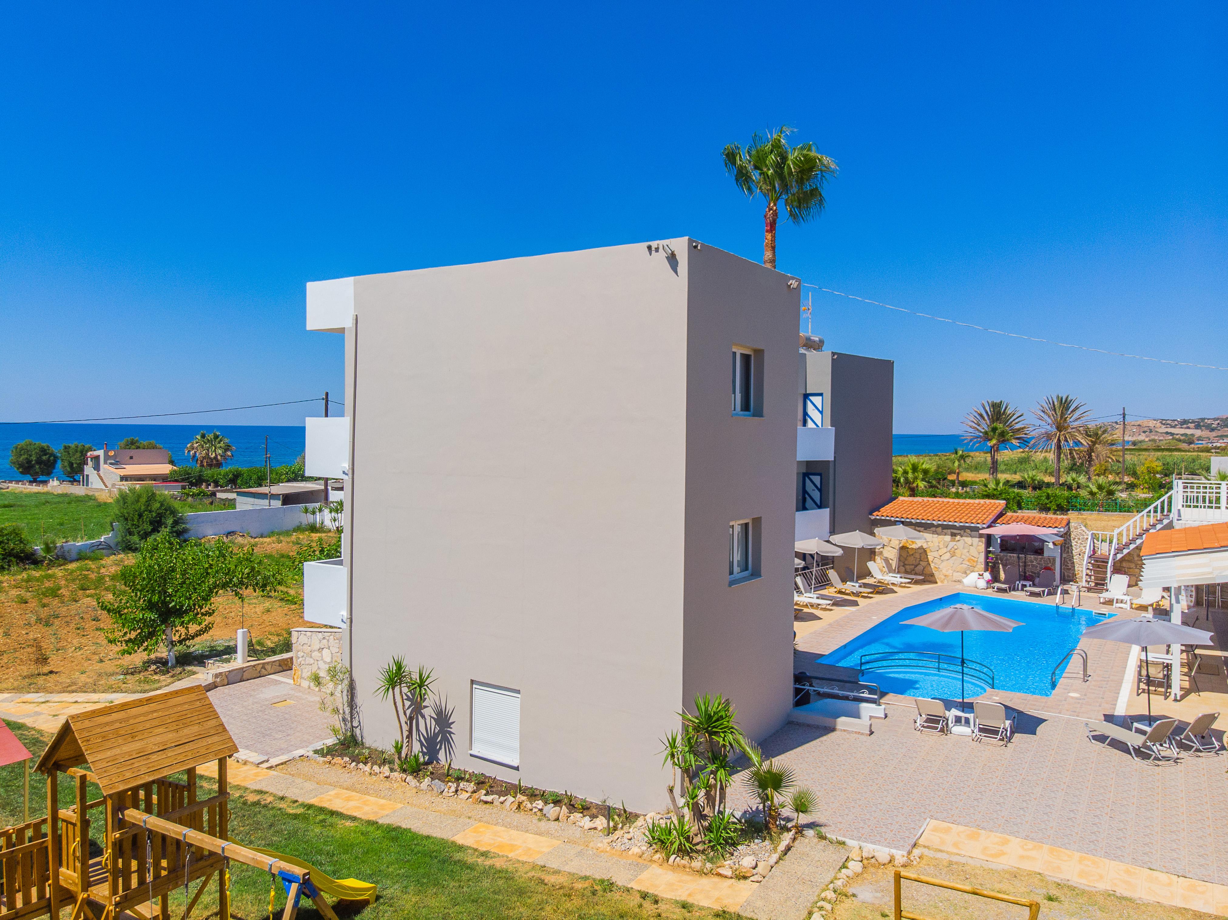 Blue Dream Hotel Sztavroménosz Kültér fotó