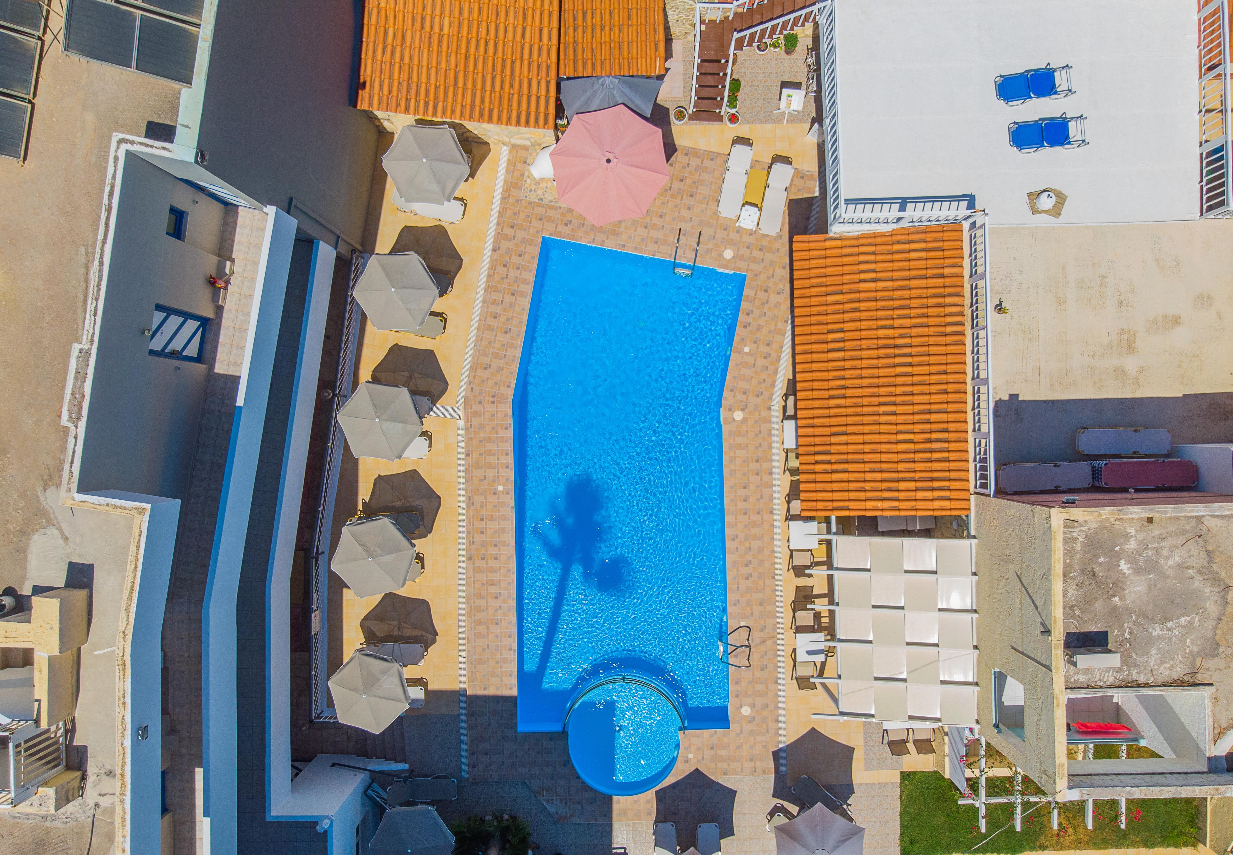 Blue Dream Hotel Sztavroménosz Kültér fotó